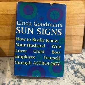 Vintage 1968 Linda Goodman's Sun Signs 1st Ed 19th Printing HC Astrology Book